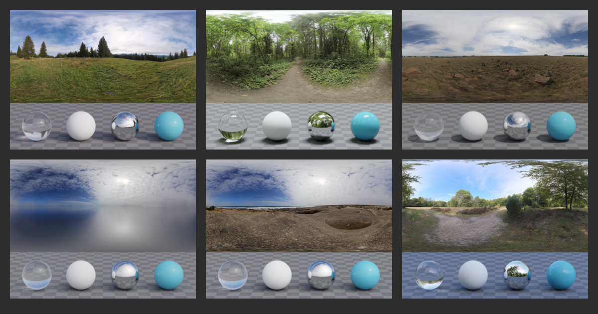 HDRIs: Nature > Medium Contrast > Natural Light > Midday • Poly Haven