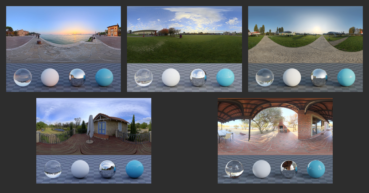 HDRIs: Nature > Medium Contrast > Urban > Outdoor • Poly Haven
