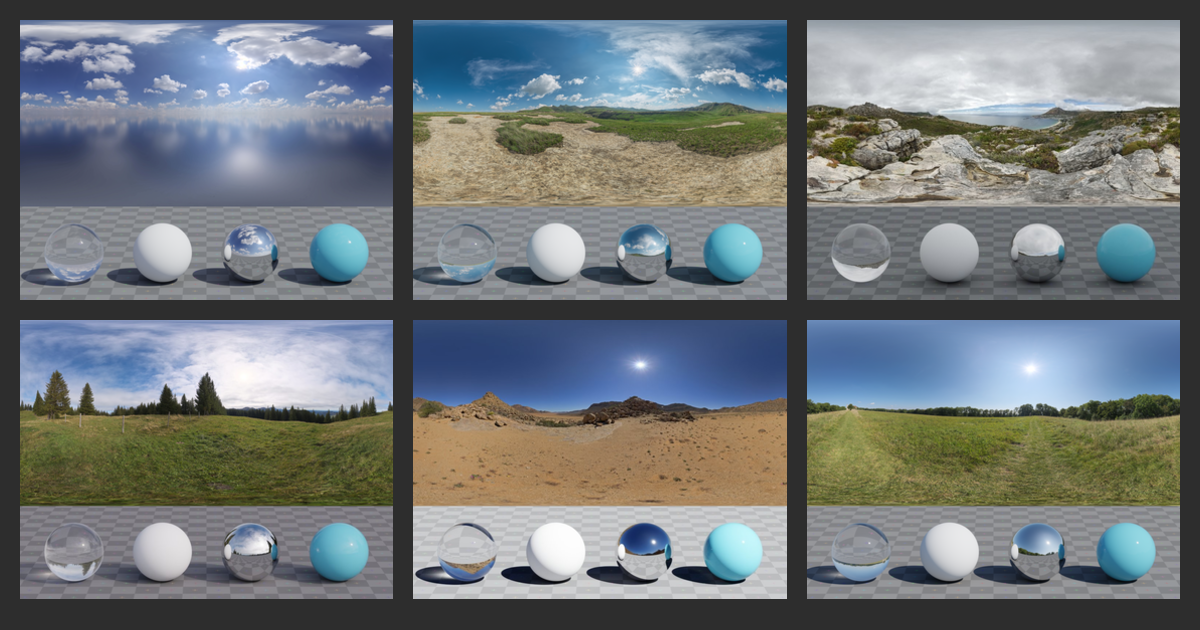 HDRIs: Outdoor > Nature > Natural Light > Midday • Poly Haven