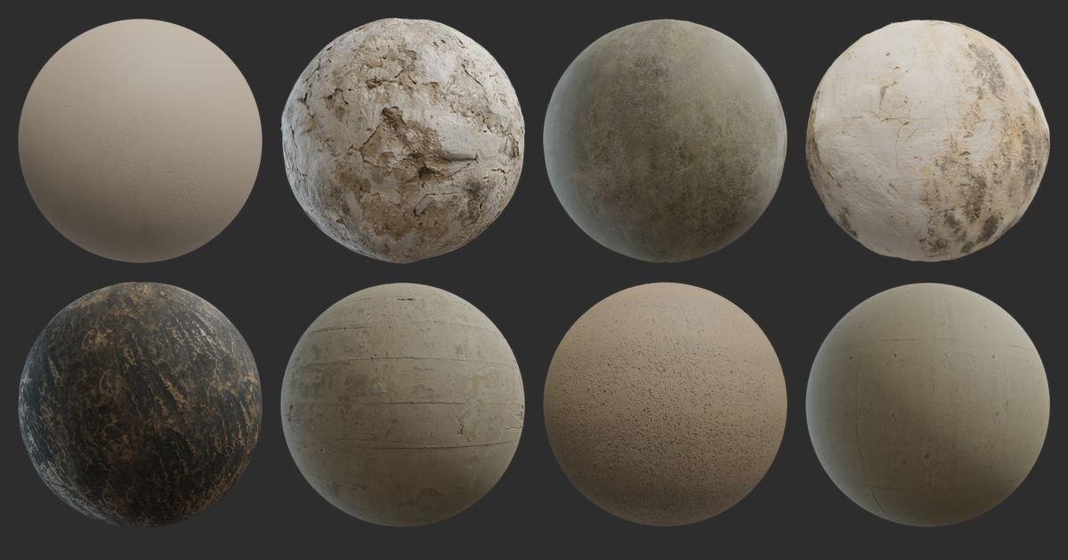 Dokular: Plaster-concrete > Plaster > Outdoor > Man Made • Poly Haven