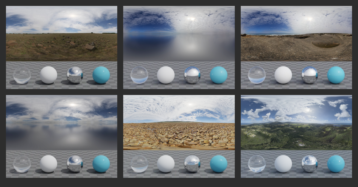 HDRIs: Skies > Natural Light > Midday > Medium Contrast • Poly Haven