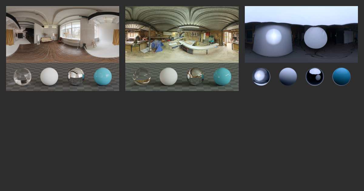 HDRIs: Urban > Medium Contrast > Artificial Light > Low Contrast • Poly ...