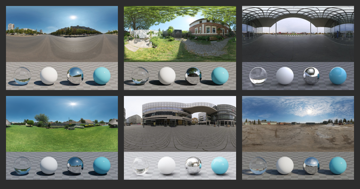 HDRIs: Urban > Outdoor > Natural Light > Midday • Poly Haven